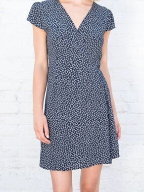 Brandy Melville | Dresses | Brandy Melville Blue White Floral Dress |  Poshmark